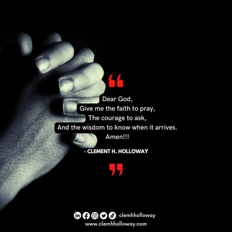 Dear God: A Prayer I Keep Returning To